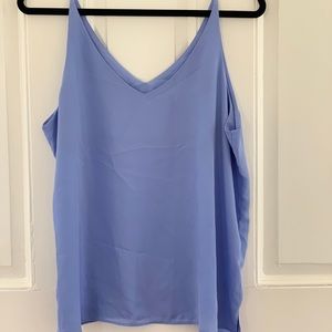 Blue cami blouse